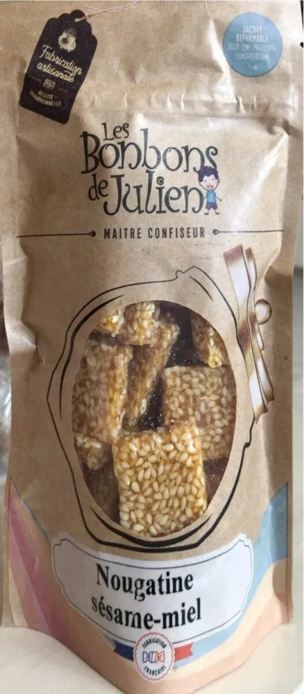 Nougatine sesame miel