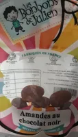 Amande au chocolat noir