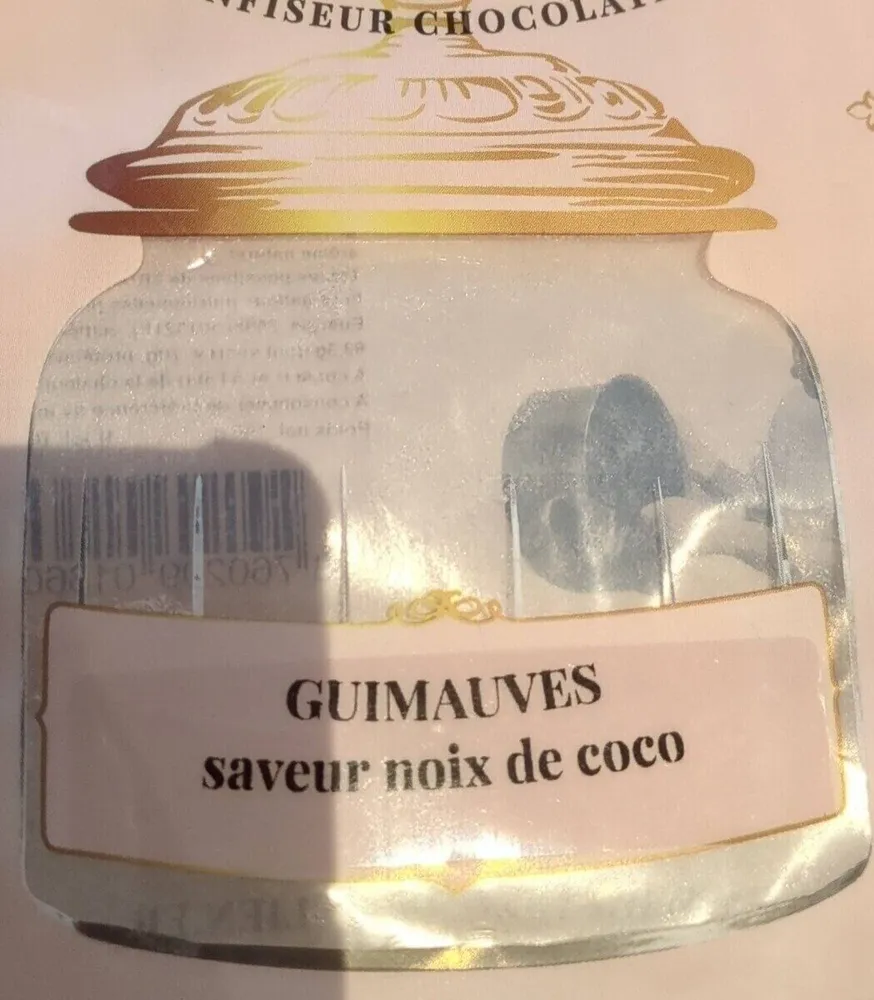 Guimauves saveur noix de coco