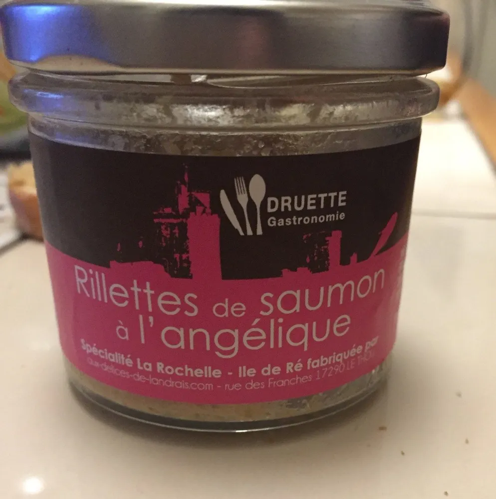 Rillettes de saumon à l'angélique