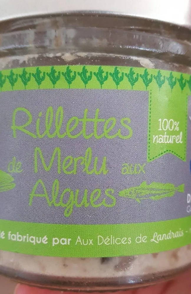 Rillette de Merlu au algues