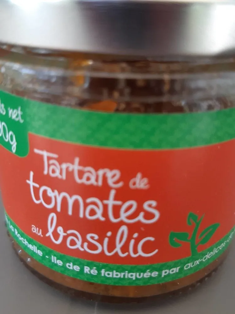 tartare de tomates au basilic
