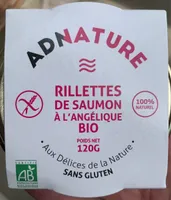 Rillettes de saumon a l'angélique