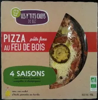 Pizza Pâte Fine Au Feu De Bois 4 Saisons