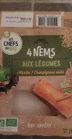 4 nems aux légumes