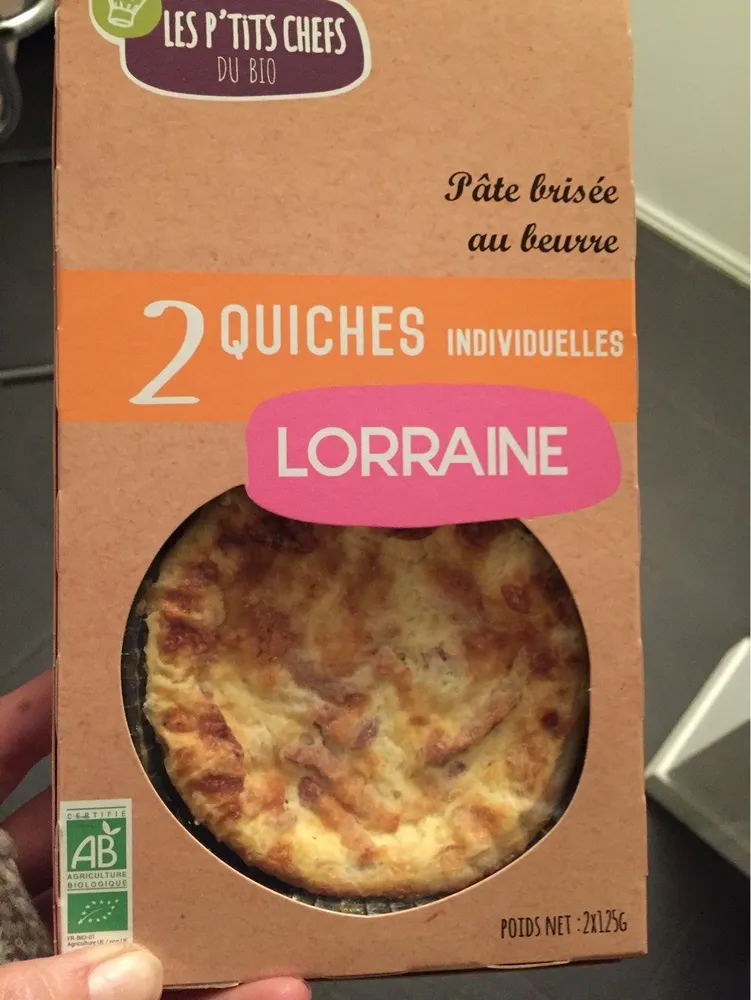 2 Quiches Individuelles Lorraine