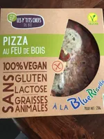 Pizza au feu de bois à la blue risella