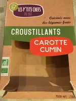 Croustillants carotte cumin