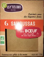 Samoussas au bœuf bio