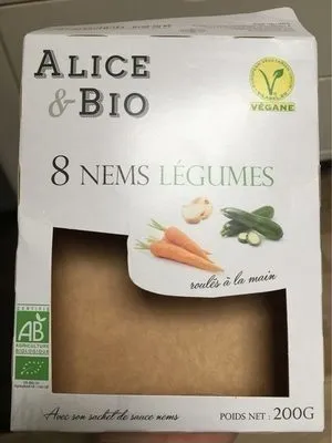 8 Nems aux Légumes, Bio
