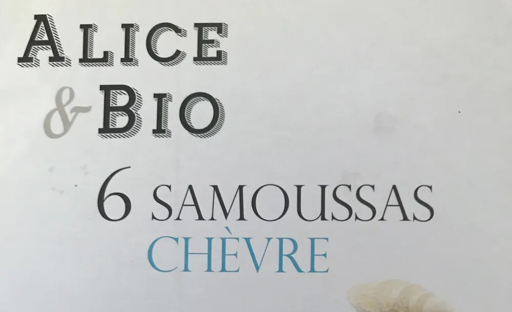 Apéri Samoussas Chèvre Bio