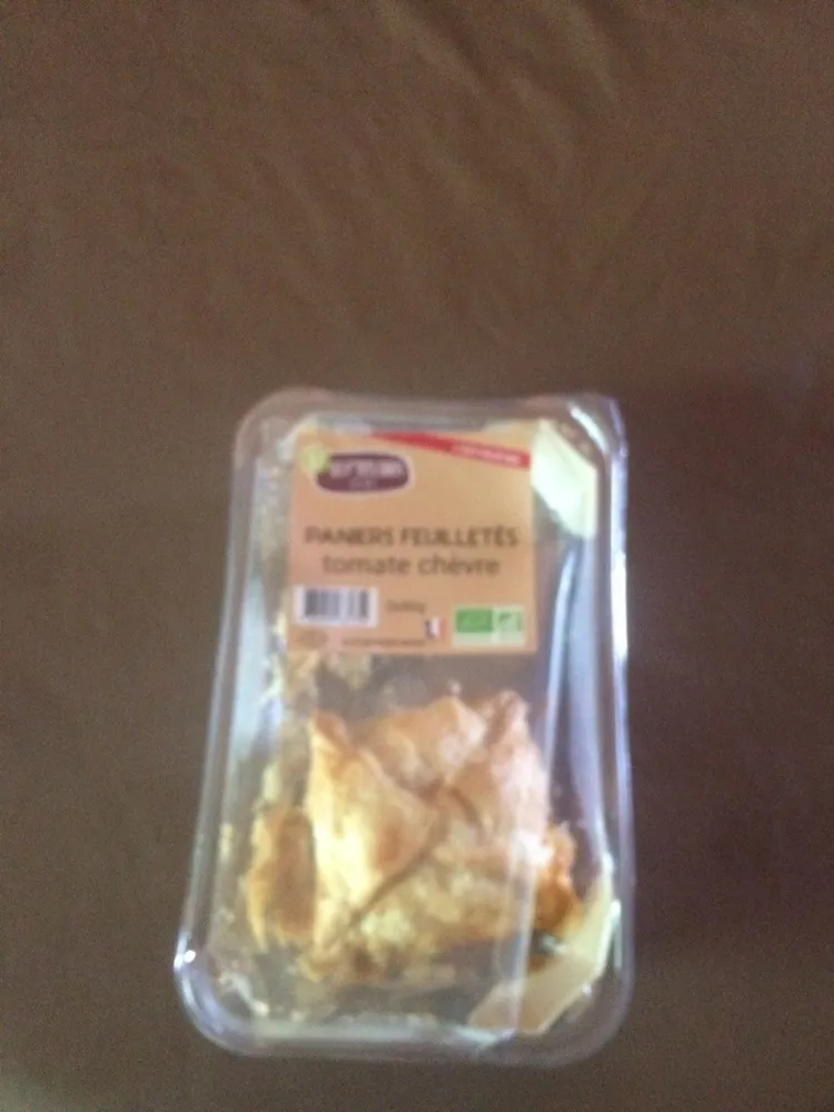 Paniers feuilletés tomates chèvre