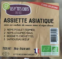 Assiette Asiatique 200G +