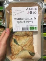 Panier feuilletés epinard chèvre