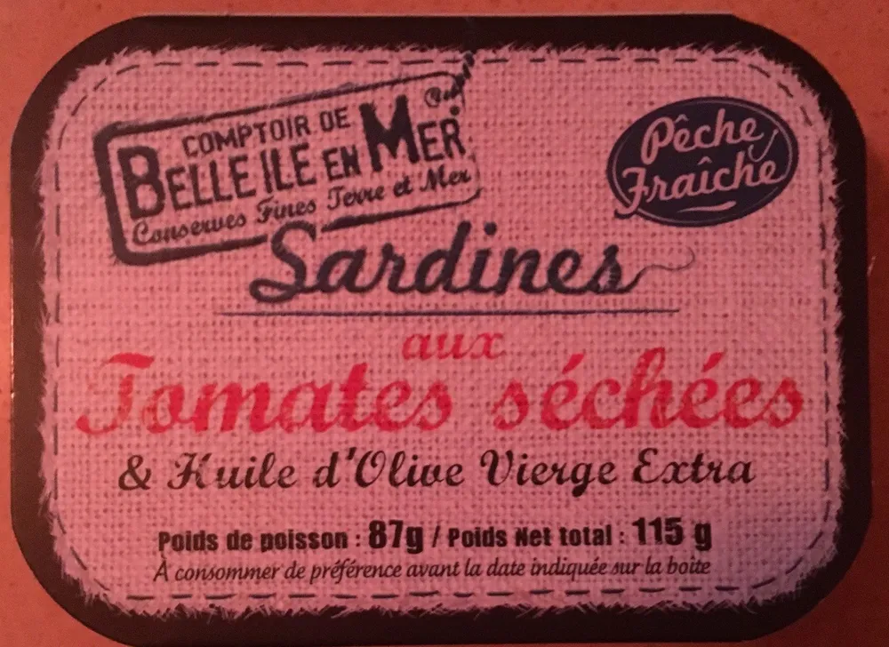 Sardines aux tomates séchées