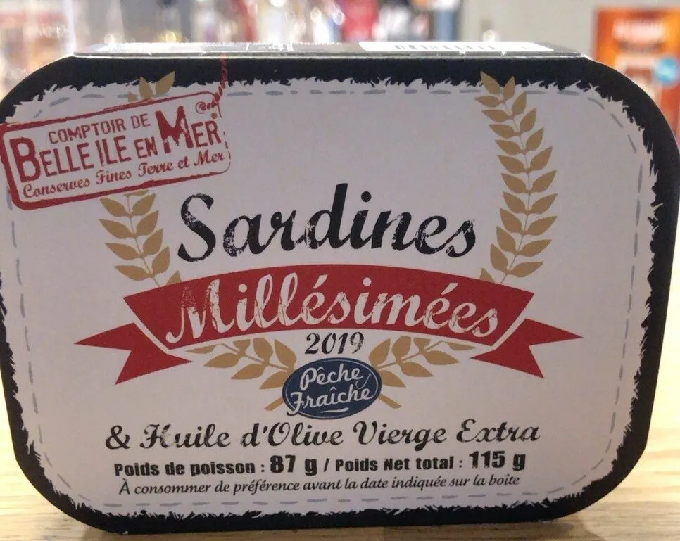 Sardine millesimees