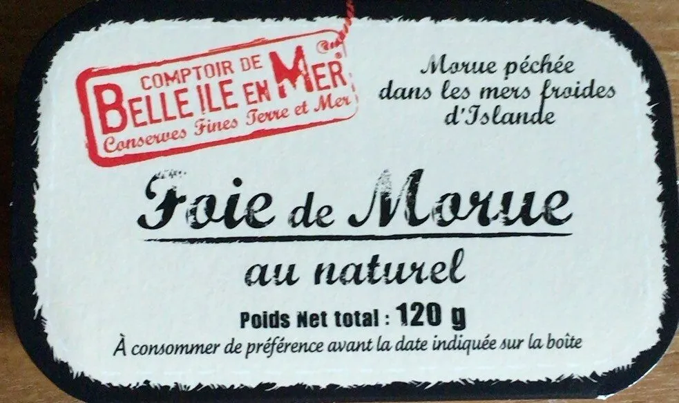 Foie de morue au naturel