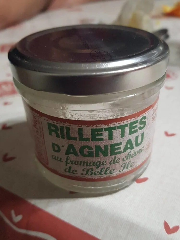 Rillettes D'agneau au fromage de chèvre