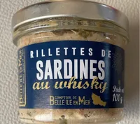 Rillettes de sardines au whisky