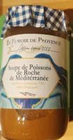 Soupe de poissons de roche de méditerranée