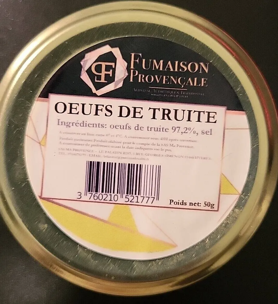 Œufs de truite