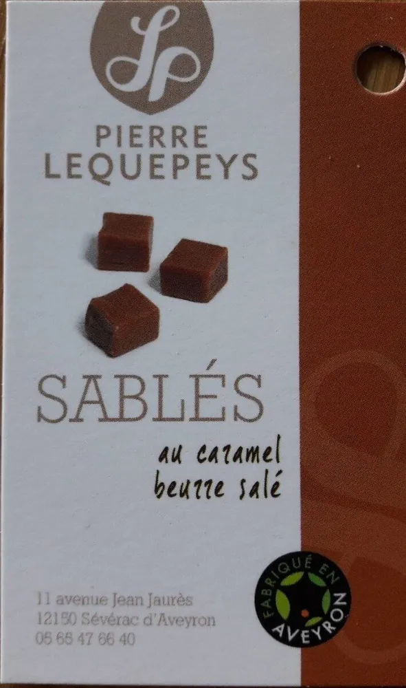 Sablés au caramel beurre salé