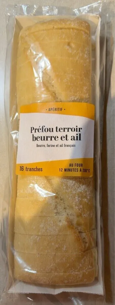 Préfou terroir beurre et ail