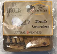 Biscuits caramel choco