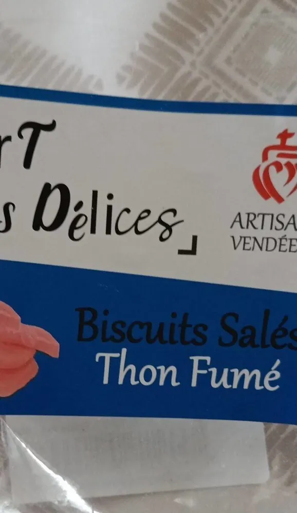 Biscuits salés thon fumé