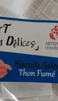 Biscuits salés thon fumé
