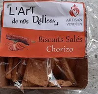 Biscuits salés Chorizo