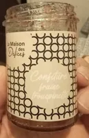 Confiture fraise trouspinette