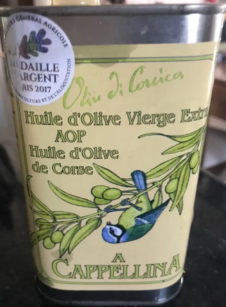 Huile d'olive vierge extra de Corse