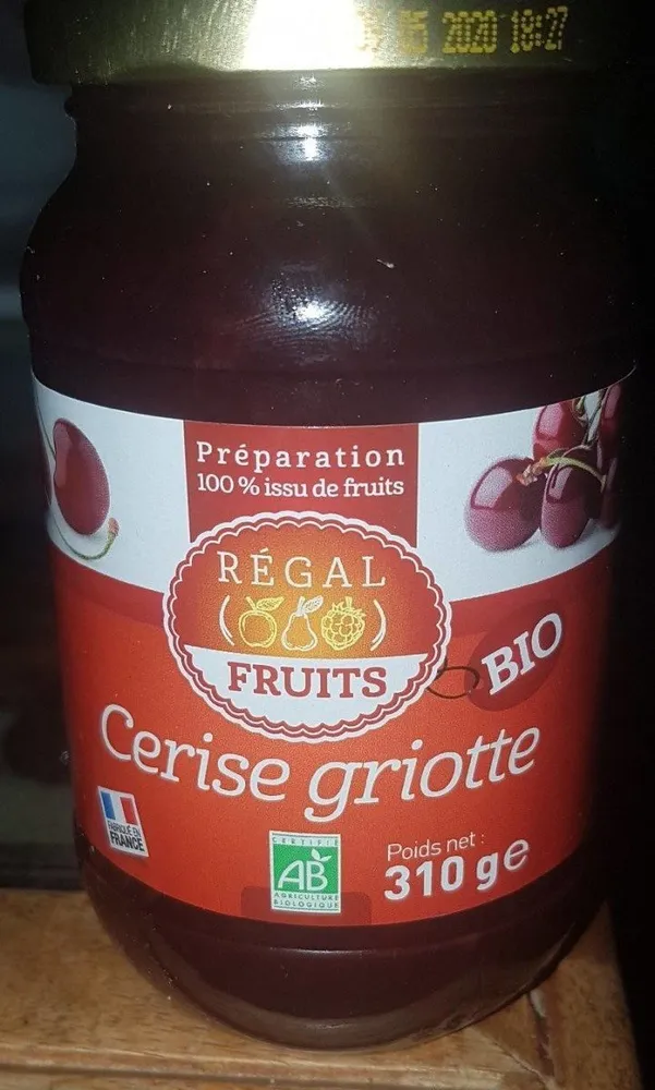 Confiture cerise griotte