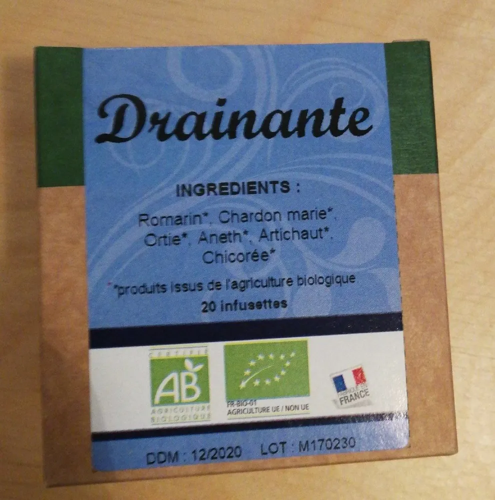 Tisane drainante bio