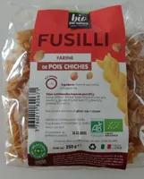 Fusilli farine de pois chiches