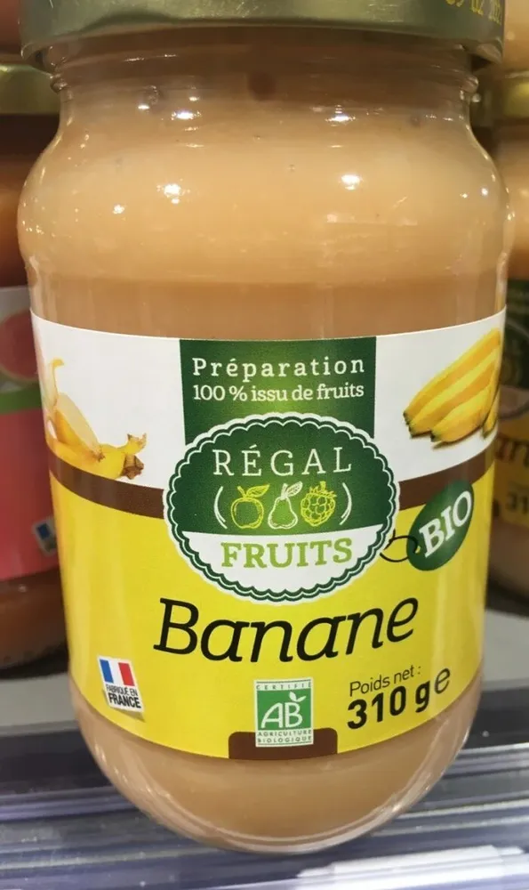 Préparation Banane bio