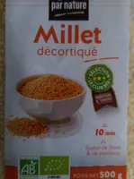 Millet Décortiqué