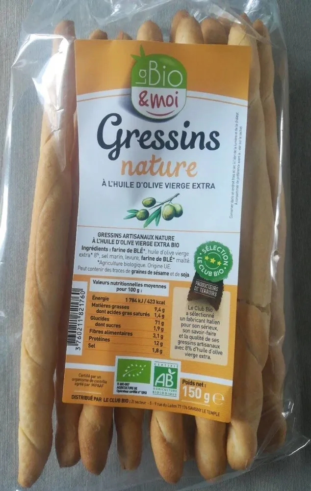 Gressins nature