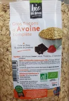 Gros flocons d'avoine complète