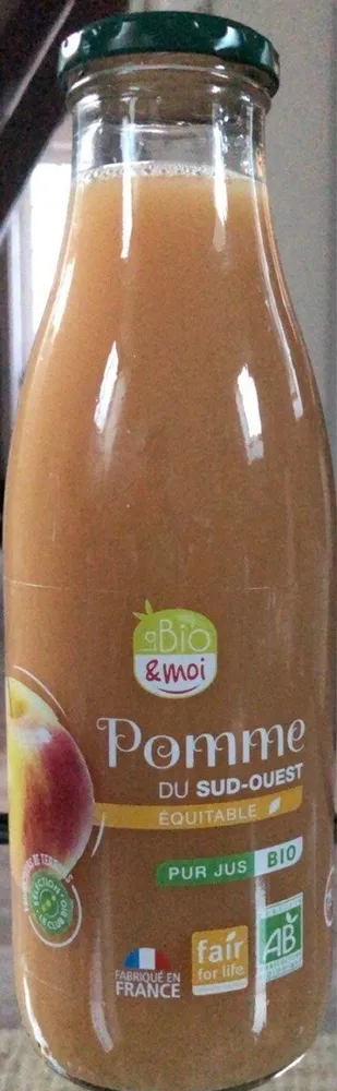 Jus de pomme du sud ouest