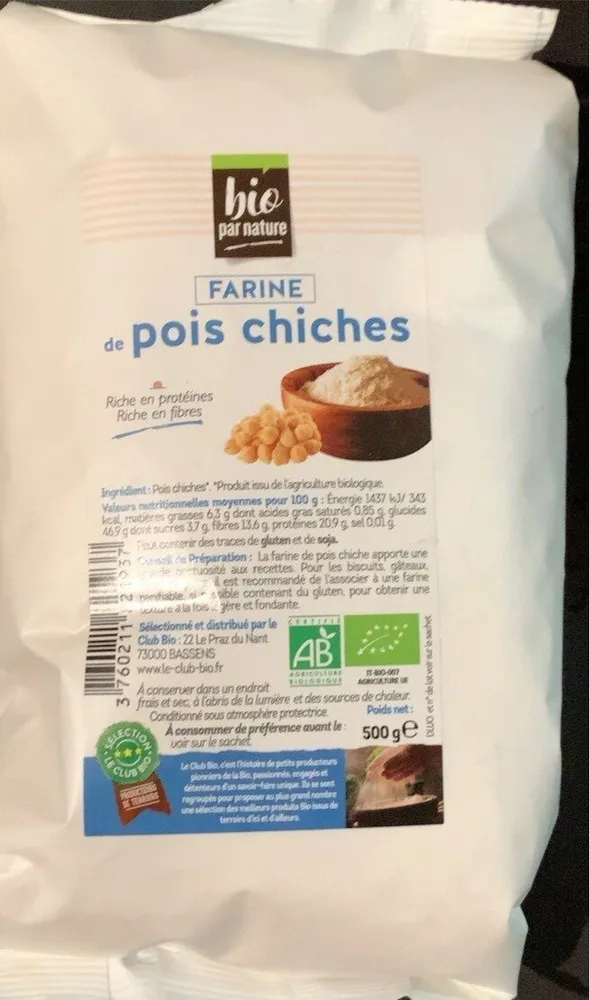 Farine de pois chiches