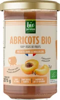 Préparation d'abricots bio