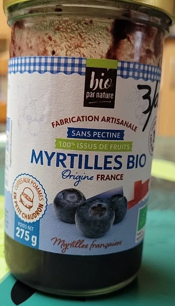 Confiture myrtille Bio