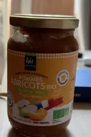 Compote pomme abricot bio