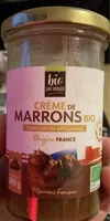 Crème de marrons bio