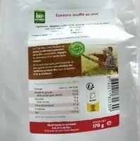 Épeautre soufflé au miel