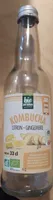 Kombucha citron gingembre