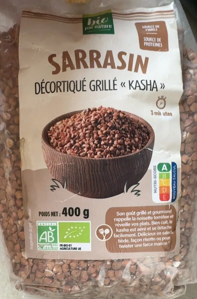 Sarrasin decortiqué grillé Kasha