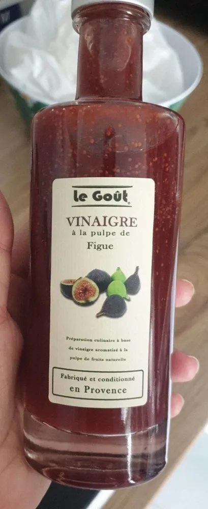 Vinaigre à la pulpe de figue